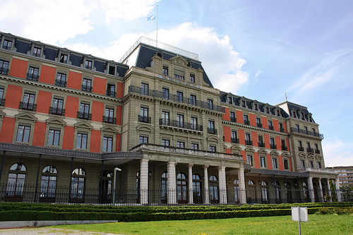 Photo: Palais Wilson, home of the Brundtland Commission for 3 years by